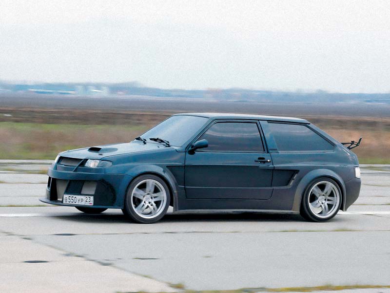 Тюнинг ВАЗ-2108 от DILL-Tuning (300 hp)